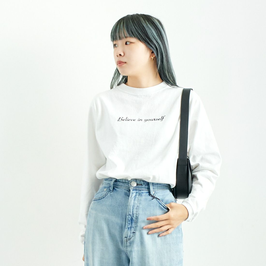 9000 WH/BK&&モデル身長：167cm 着用サイズ：M&&