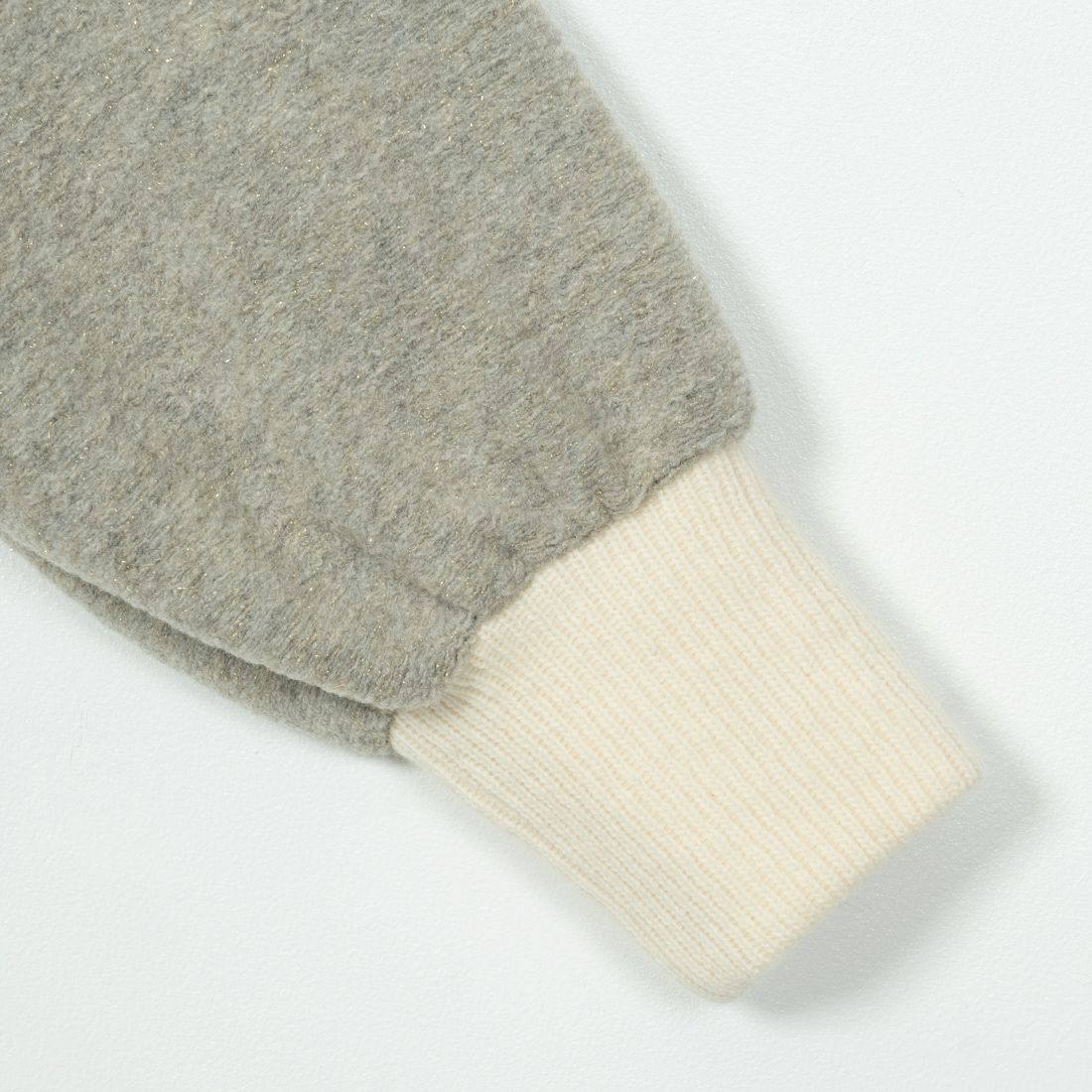 Jeans Factory Clothes [ジーンズファクトリークローズ] イタリアンエアリー配色ラメアウター [895544-00] 60 ｸﾞﾚｰｼﾞｭ