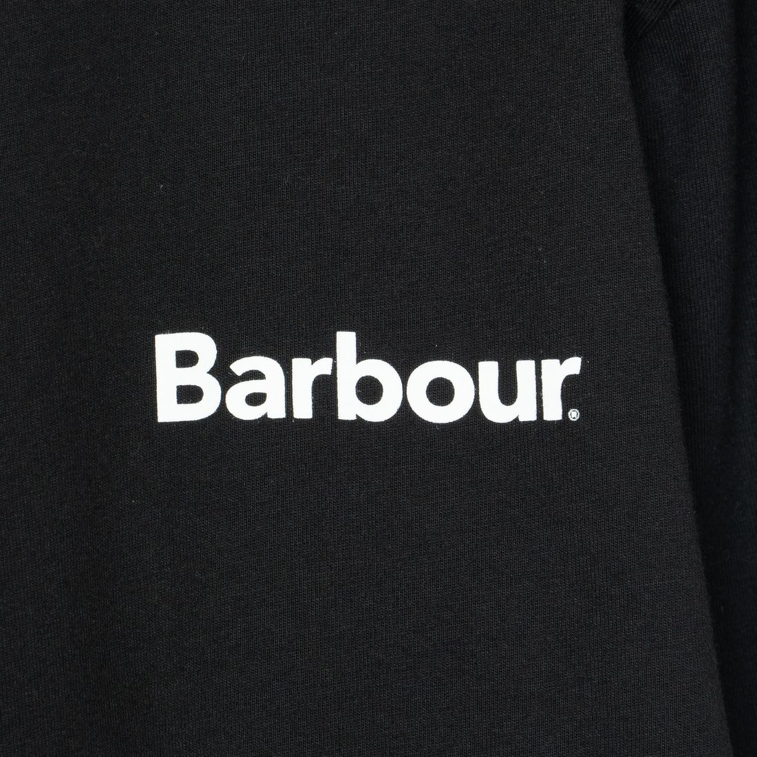 Barbour [バブアー] ワンポイントロゴ ロングスリーブTシャツ [MTS1328] BLACK
