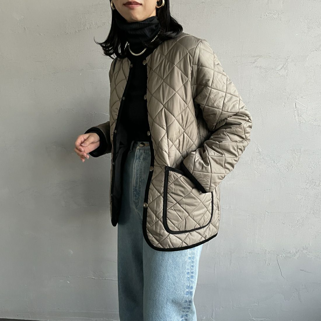 C62 CORK&&モデル身長：163cm 着用サイズ：8&&