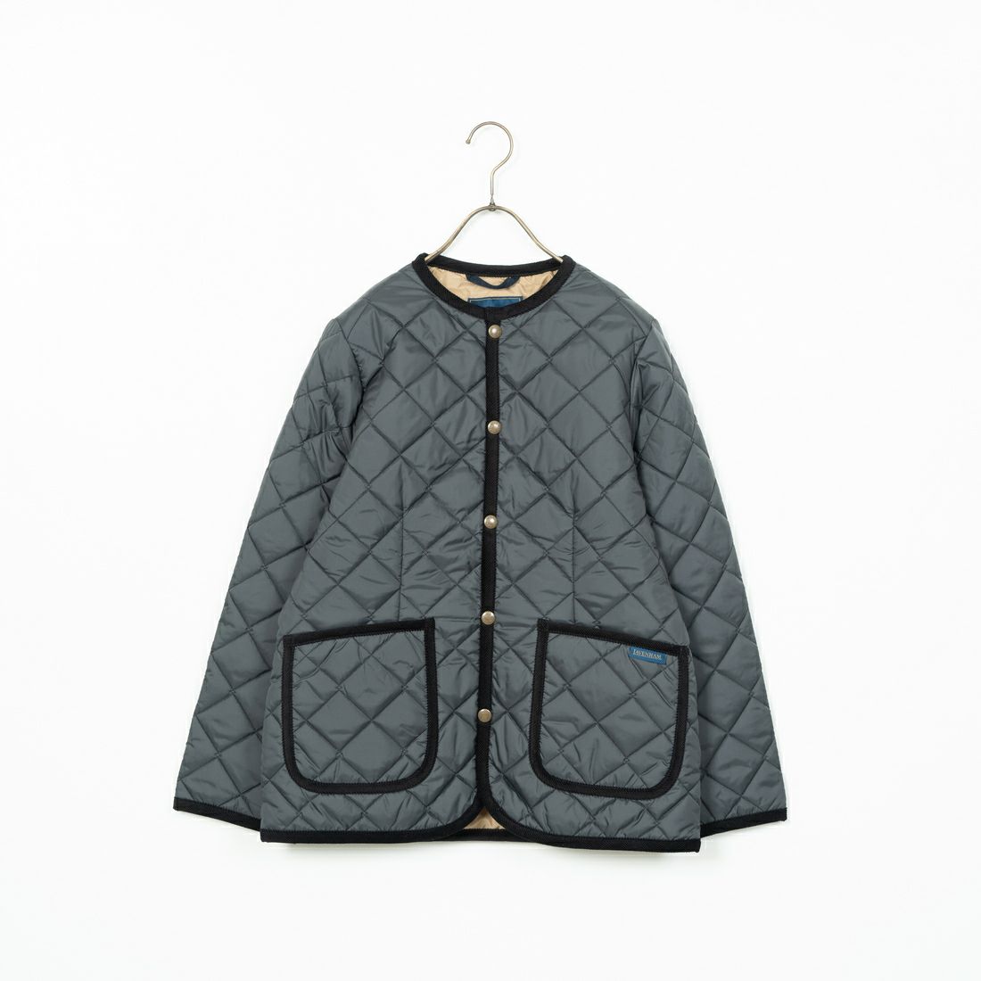 LAVENHAM [ラベンハム] クルーネックキルティングジャケット [LV6186] G95 LAMP B