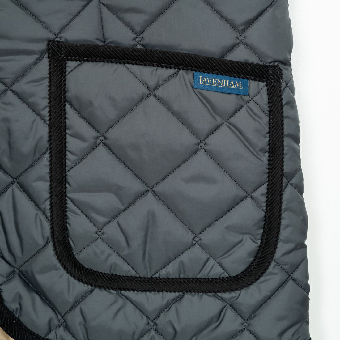 LAVENHAM [ラベンハム] クルーネックキルティングジャケット [LV6186] G95 LAMP B