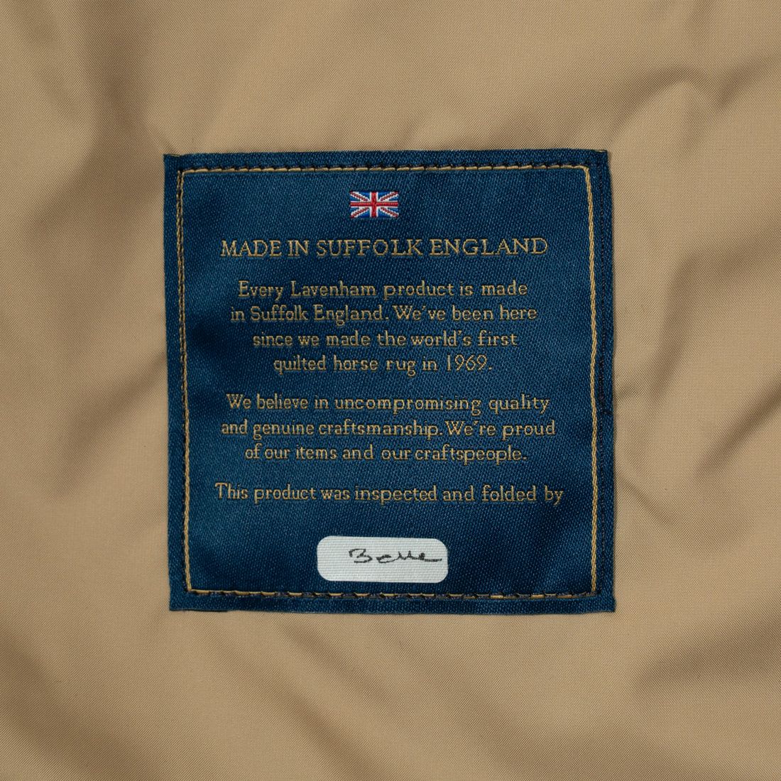LAVENHAM [ラベンハム] クルーネックキルティングジャケット [LV6186] G95 LAMP B