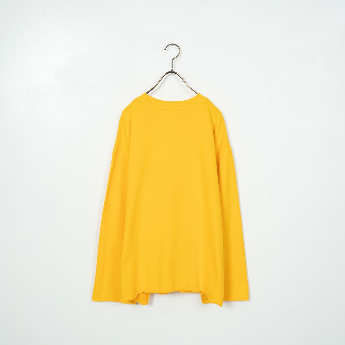 Jeans Factory Clothes [ジーンズファクトリークローズ] スリーブスリットクルーネックスウェット [2423-213IN] MUSTARD