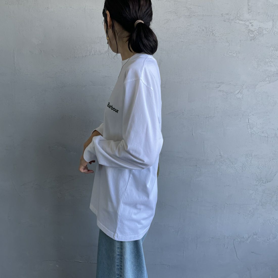 Barbour [バブアー] ワンポイントロゴ ロングスリーブTシャツ [MTS1328