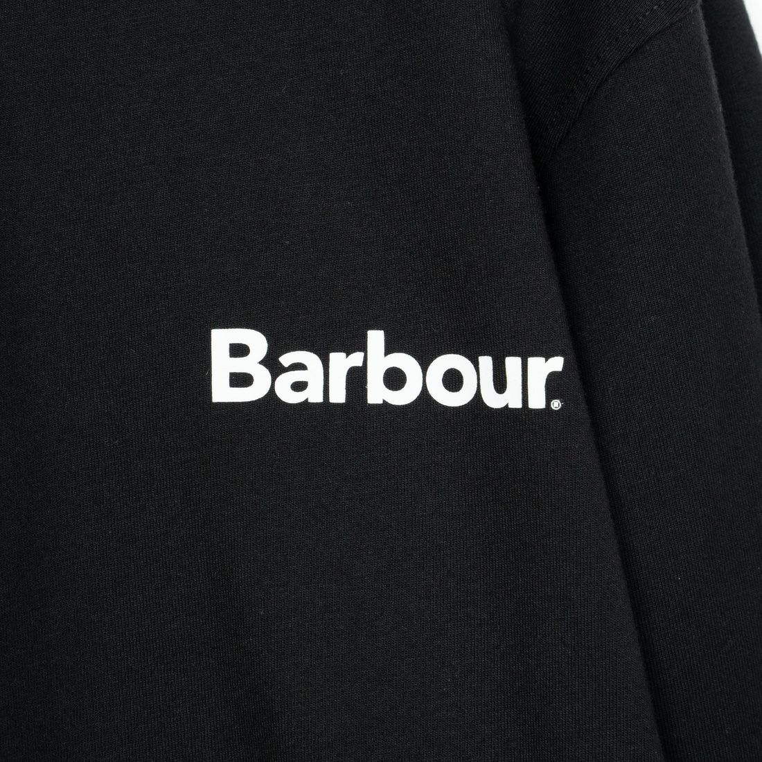 Barbour [バブアー] ワンポイントロゴ ロングスリーブTシャツ [MTS1328] BLACK