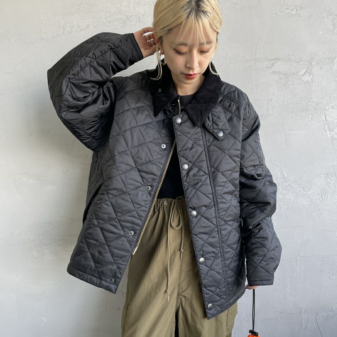 Barbour [バブアー] トランスポートキルティングジャケット [MQU1796 