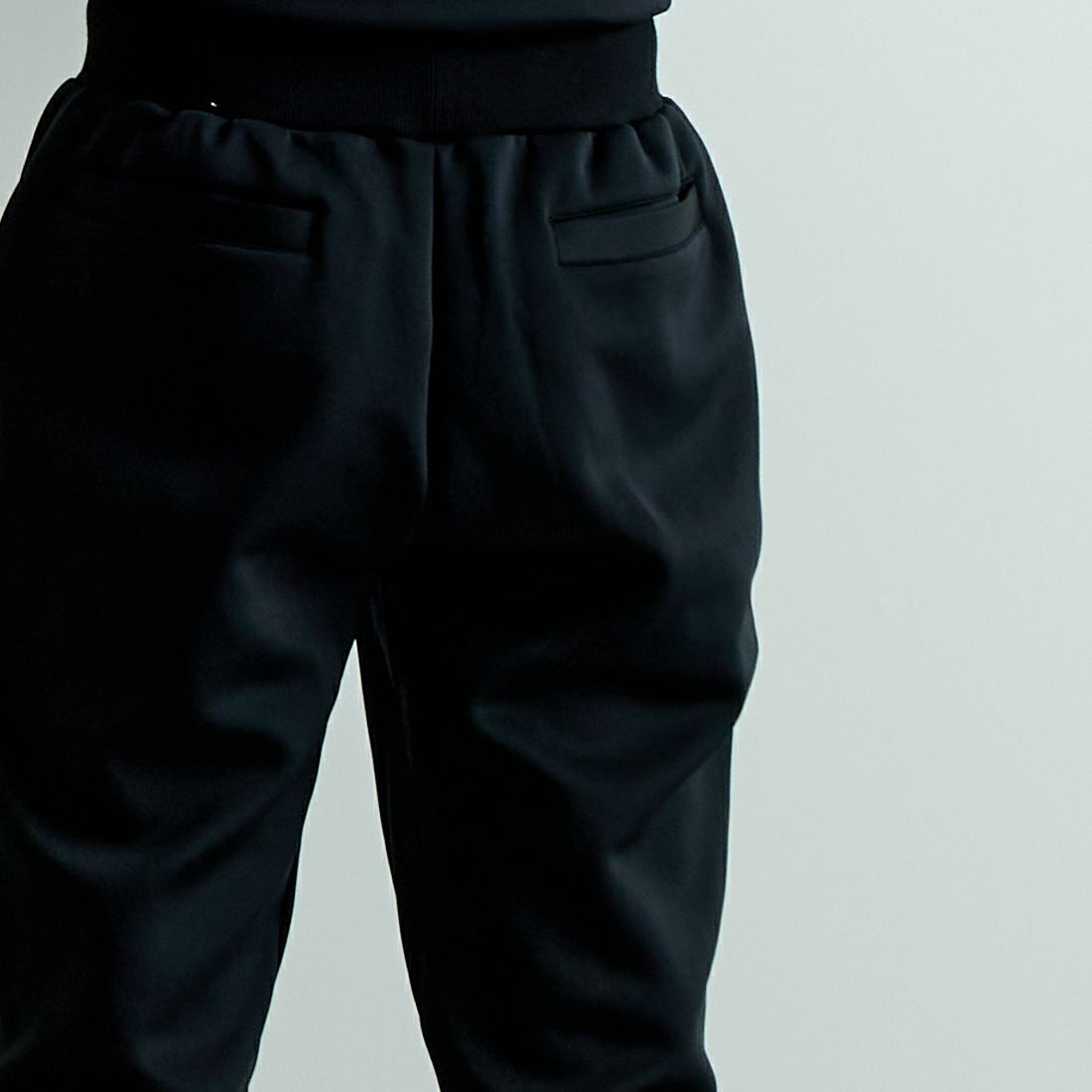 SY32 [エスワイサーティトゥ] ダブルニット ロングパンツ [14519] BLACK