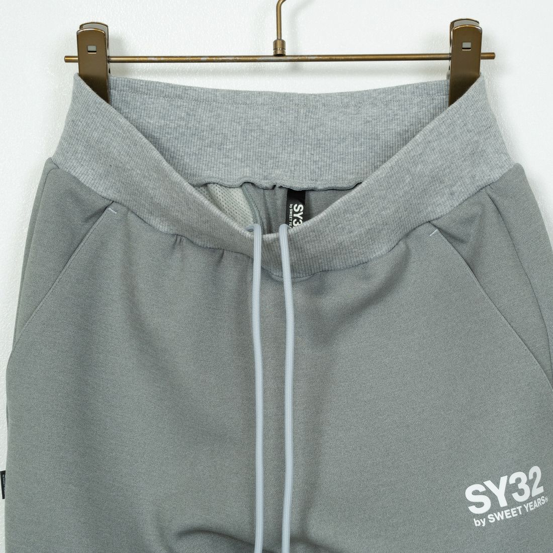 SY32 [エスワイサーティトゥ] ダブルニット ロングパンツ [14519] GRAY