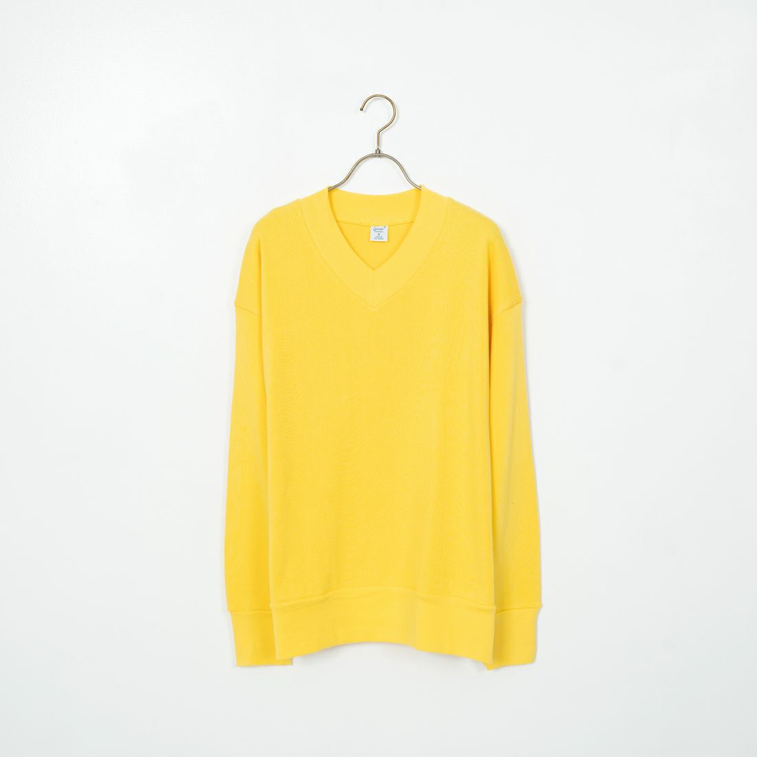 GICIPI [ジチピ] GIRAFFA ジラーファ コットンVネックミラノリブニットソープルオーバー [2407A-MODI] CAPELLA