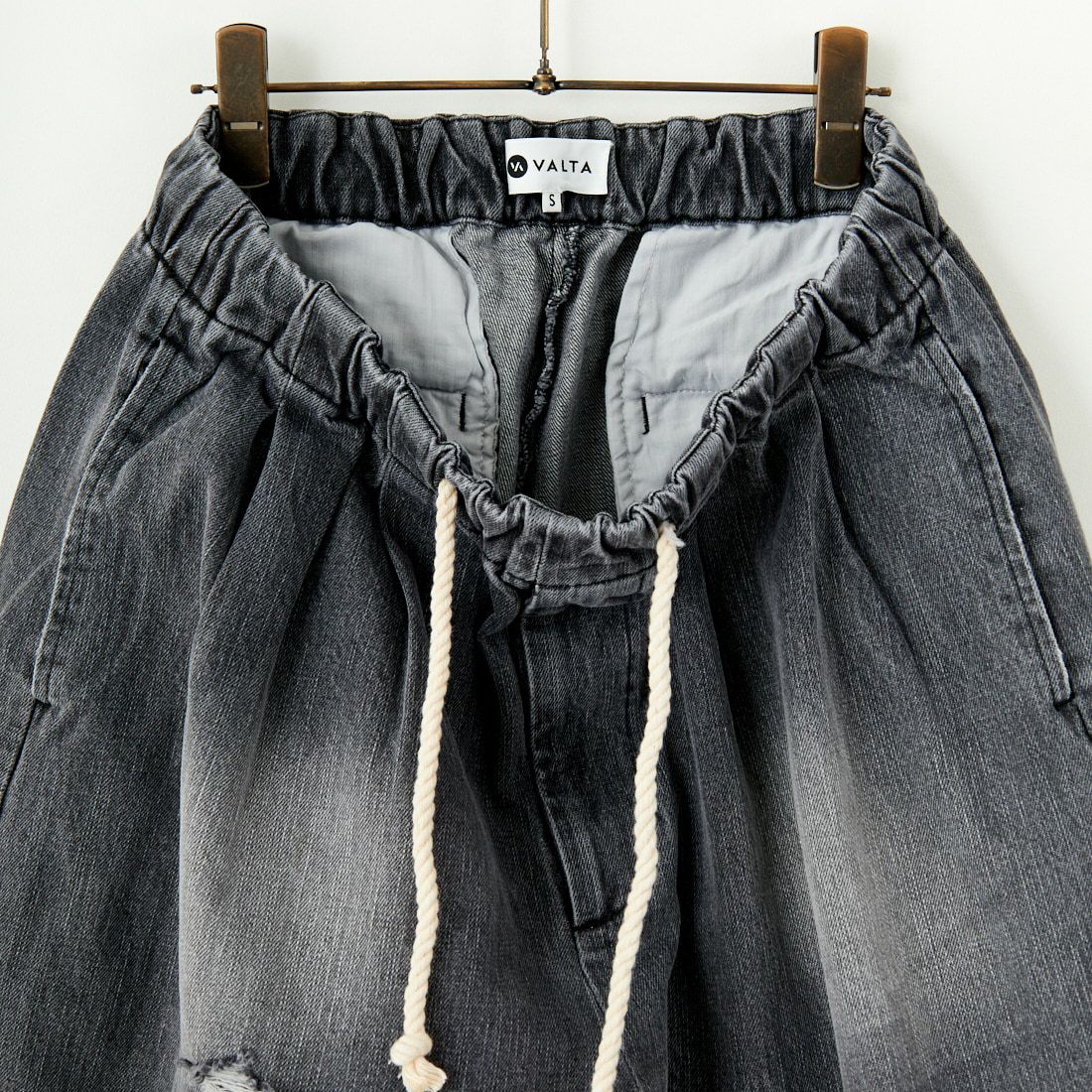 VALTA [ヴァルタ] 別注 ハカマパンツ [VA24AW3039-JF] 710 BLACK