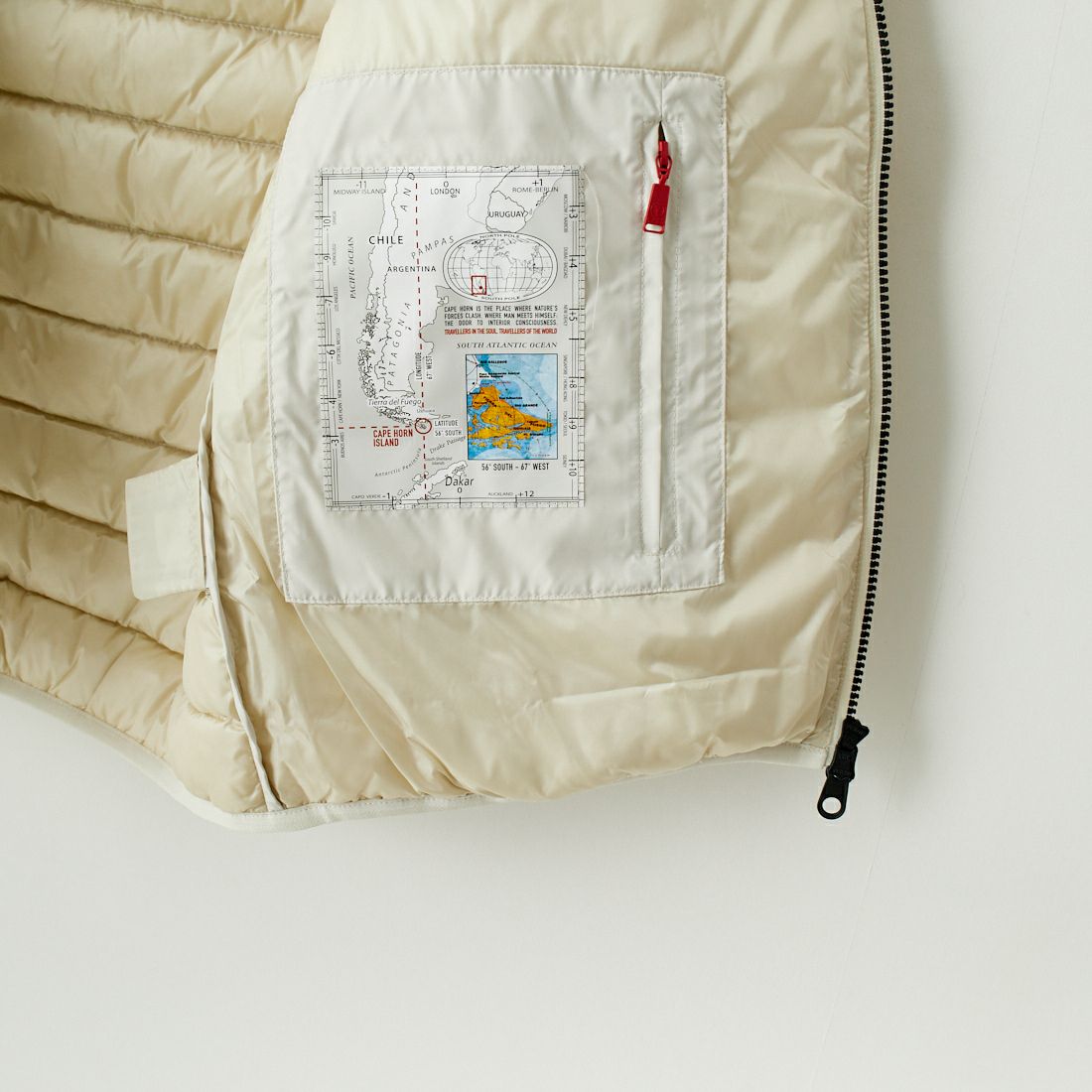 CAPE HORN [ケープホーン] SHETLAND ダウンベスト [71562] 102 BETULL