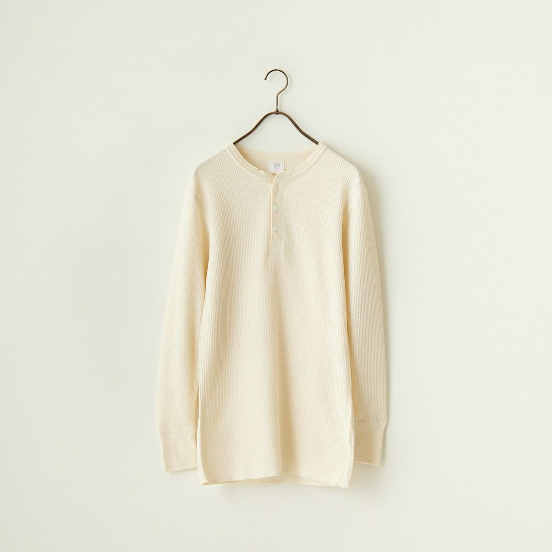 JE MORGAN [ジェイイーモーガン] ヘンリーネックTシャツ [JC189-52S] 04 NATURAL
