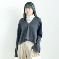 91 GARY&&モデル身長：167cm 着用サイズ：F&&