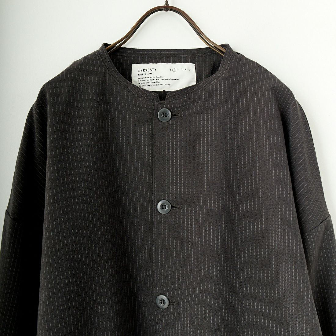 HARVESTY [ハーベスティ] サーカススリーブ アトリエジャケット [A32413] 18 CHARCOA