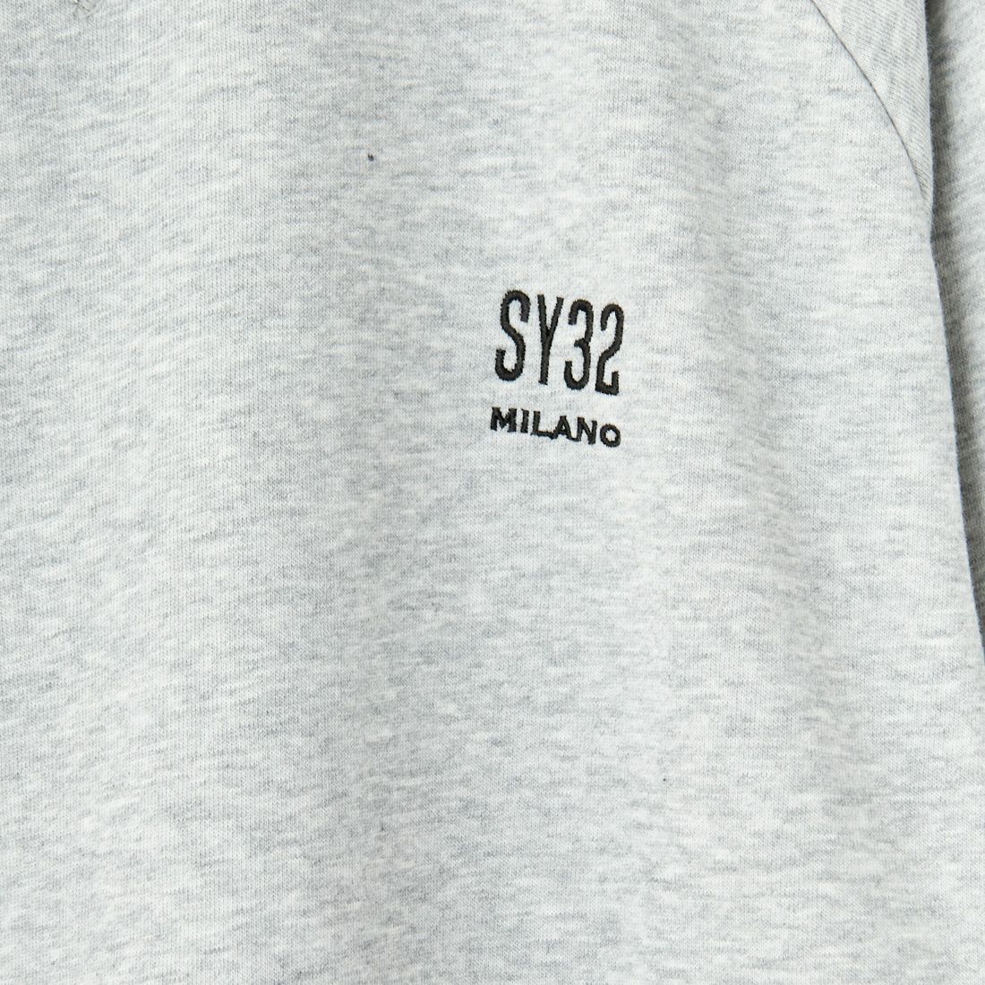 SY32 [エスワイサーティトゥ] MILANOロゴ プルオーバークルー [14563] GRAY