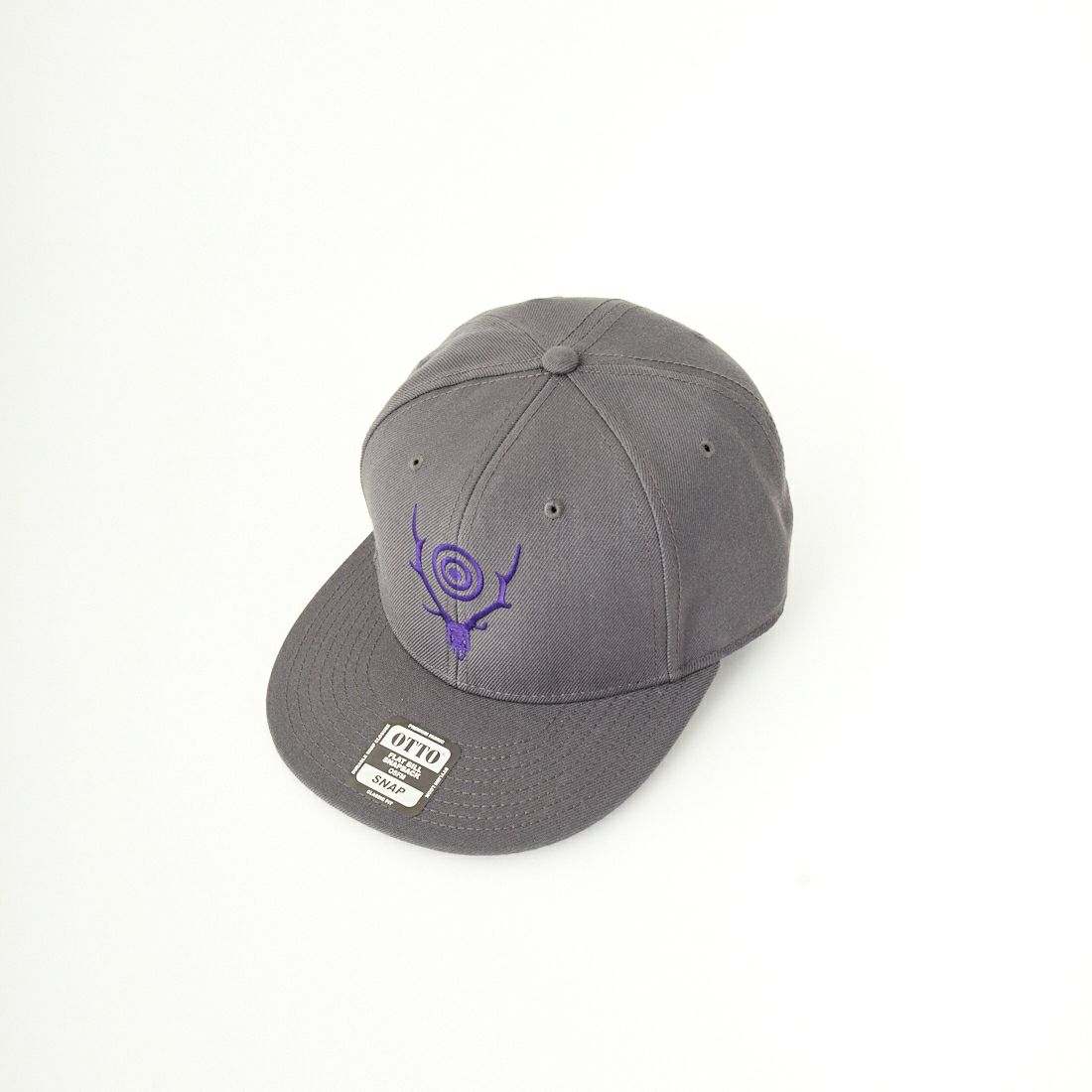 South2West8 [サウスツーウエストエイト] ベースボールキャップ [PU424] A CHARCOAL