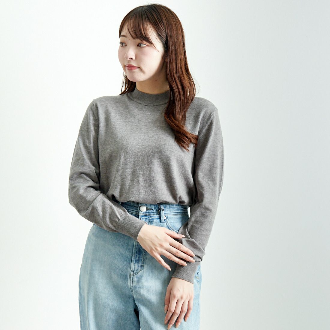 003 ﾗｲﾄｸﾞﾚ&&モデル身長：167cm 着用サイズ：F&&