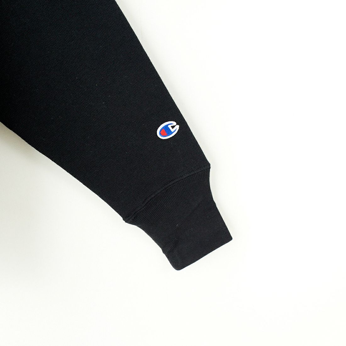 Champion [チャンピオン] リバースウィーブ(R) ハーフジップスウェットシャツ [C3-Y017] 090 ﾌﾞﾗｯｸ