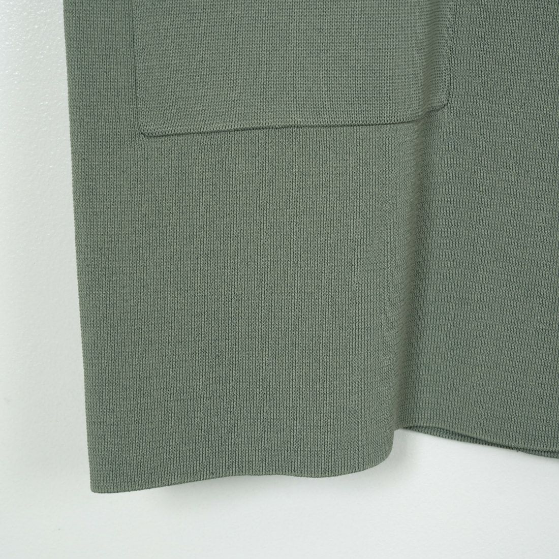 Jeans Factory Clothes [ジーンズファクトリークローズ] ニットテーラードジャケット [11243811] ﾓｽｸﾞﾘｰﾝ