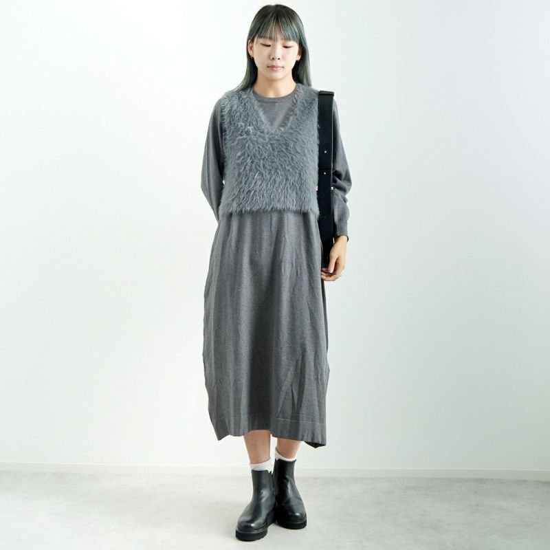 CLOCHE [クロシェ] ヘリンボーンツイードジャンスカ [45085052]｜ジーンズファクトリー公式通販サイト - JEANS FACTORY  Online Shop