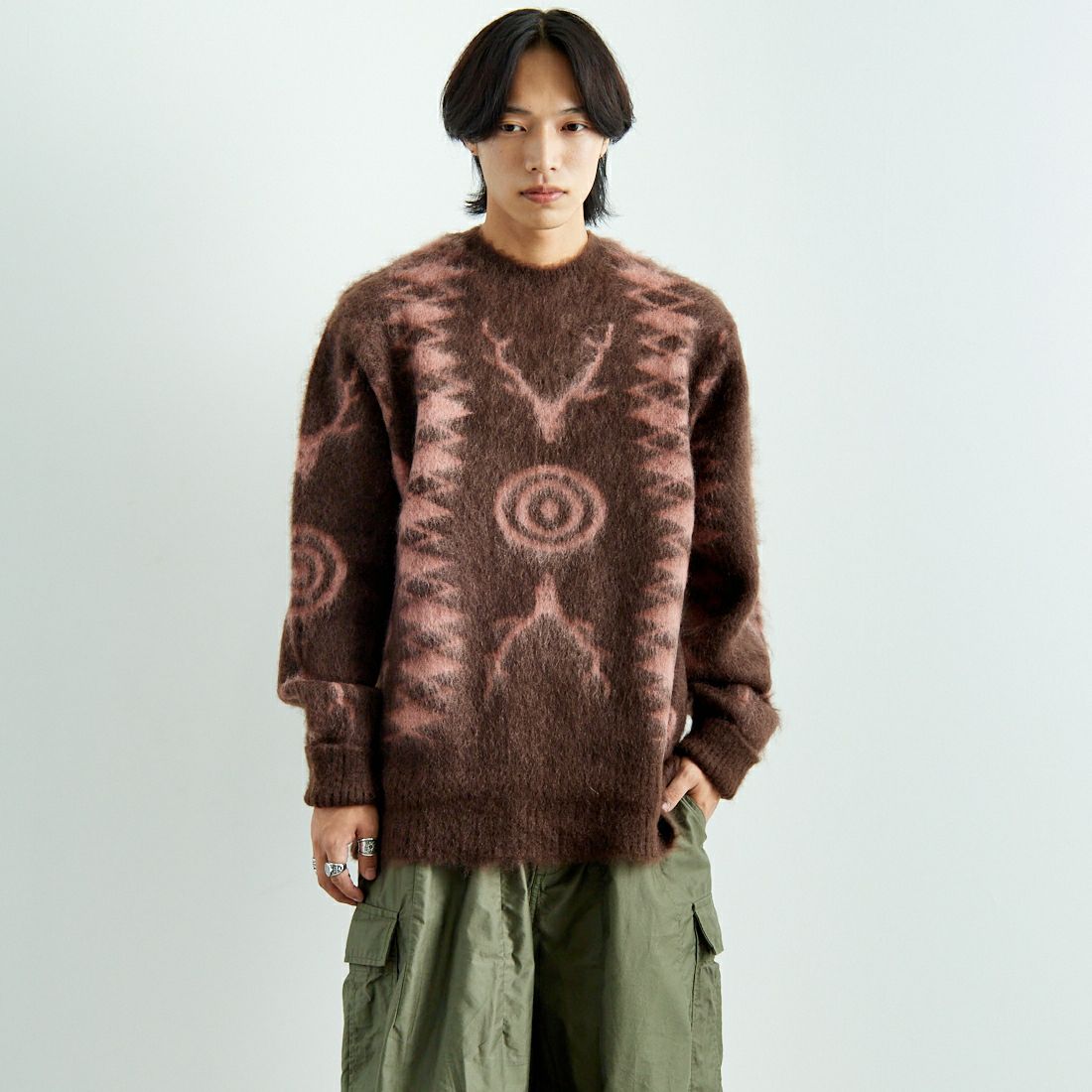 B BROWN&&モデル身長：179cm 着用サイズ：M&&