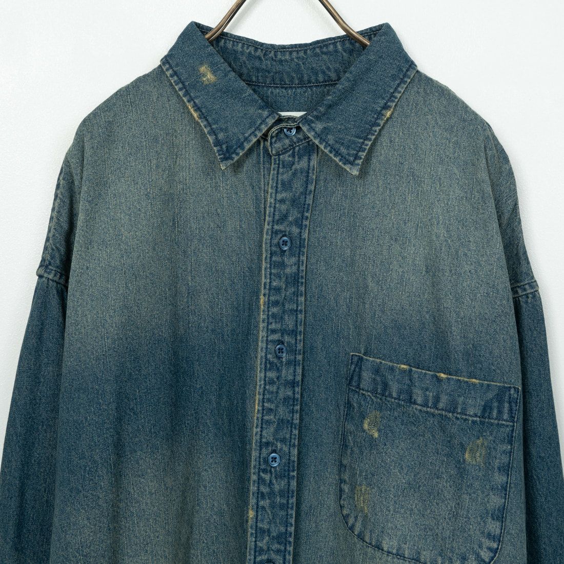 VALTA [ヴァルタ] 別注 デニムシャツ [VA24AW3040-JF] 252 BLUE