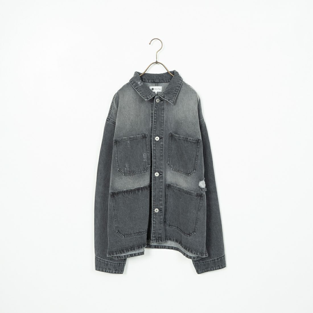VALTA [ヴァルタ] 別注 カバーオールジャケット [VA24AW3038-JF] 710 BLACK