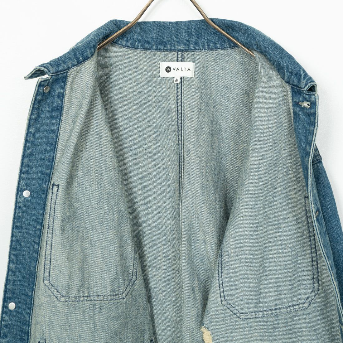 VALTA [ヴァルタ] 別注 カバーオールジャケット [VA24AW3038-JF] 252 BLUE