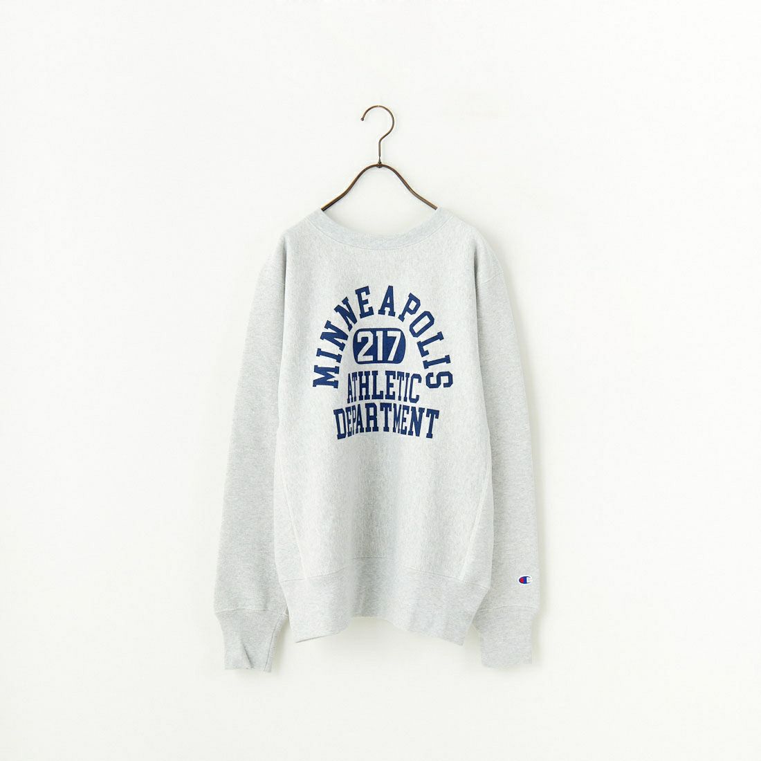 Champion [チャンピオン] リバースウィーブ クルーネックスウェットシャツ [C3-A022] 040 ｼﾙﾊﾞｰｸ