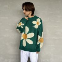ﾌﾗﾜｰ&&モデル身長：179cm 着用サイズ：L&&