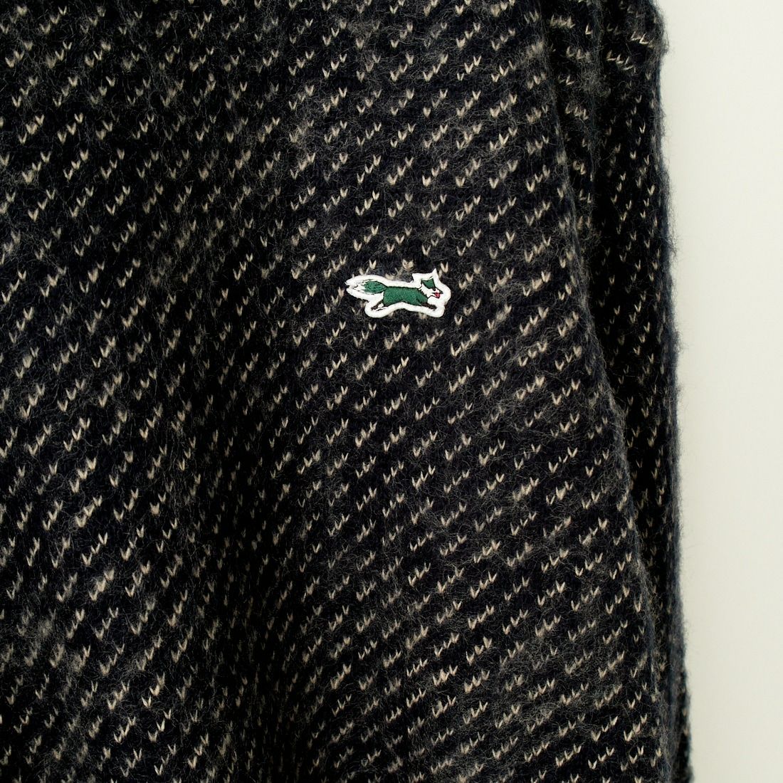THE FOX [ザフォックス] 別注 シャギーモヘア クルーネックニット [TC24F012-JF] ﾊﾞｰｽﾞｱｲ