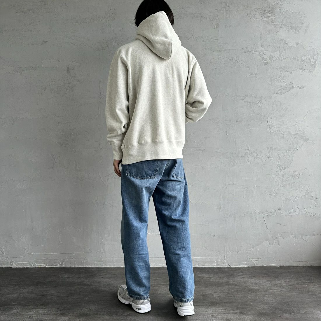 Champion [チャンピオン] リバースウィーブ フーデッドスウェットシャツ [C3-A122] 810 ｵｰﾄﾐｰﾙ &&モデル身長：179cm 着用サイズ：XL&&
