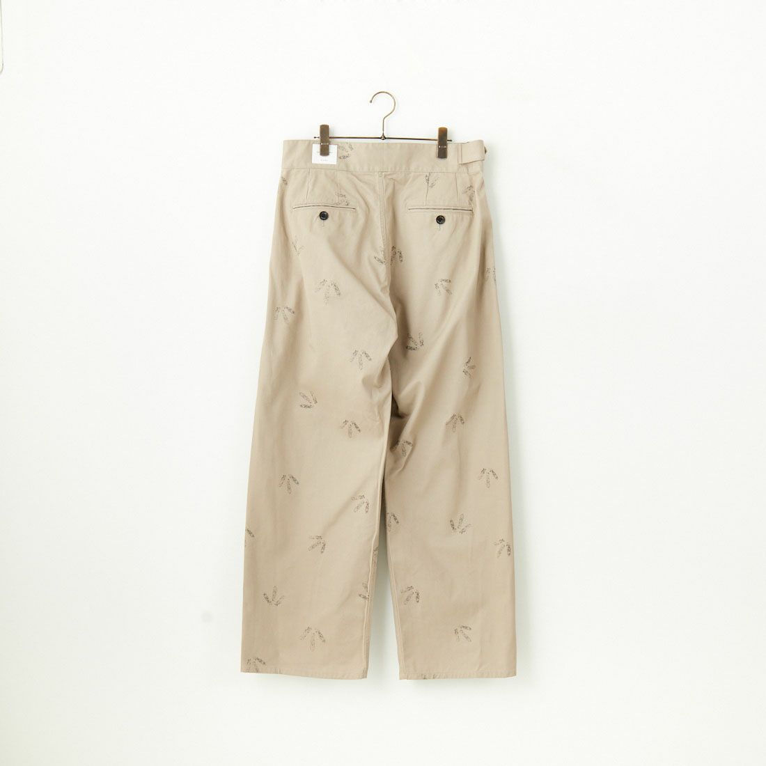 Name. [ネーム] ベルテッドパンツ [NMPT-020] BEIGE