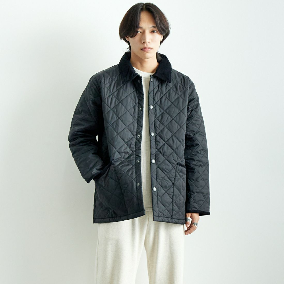 BLACK&&モデル身長：179cm 着用サイズ：40&&