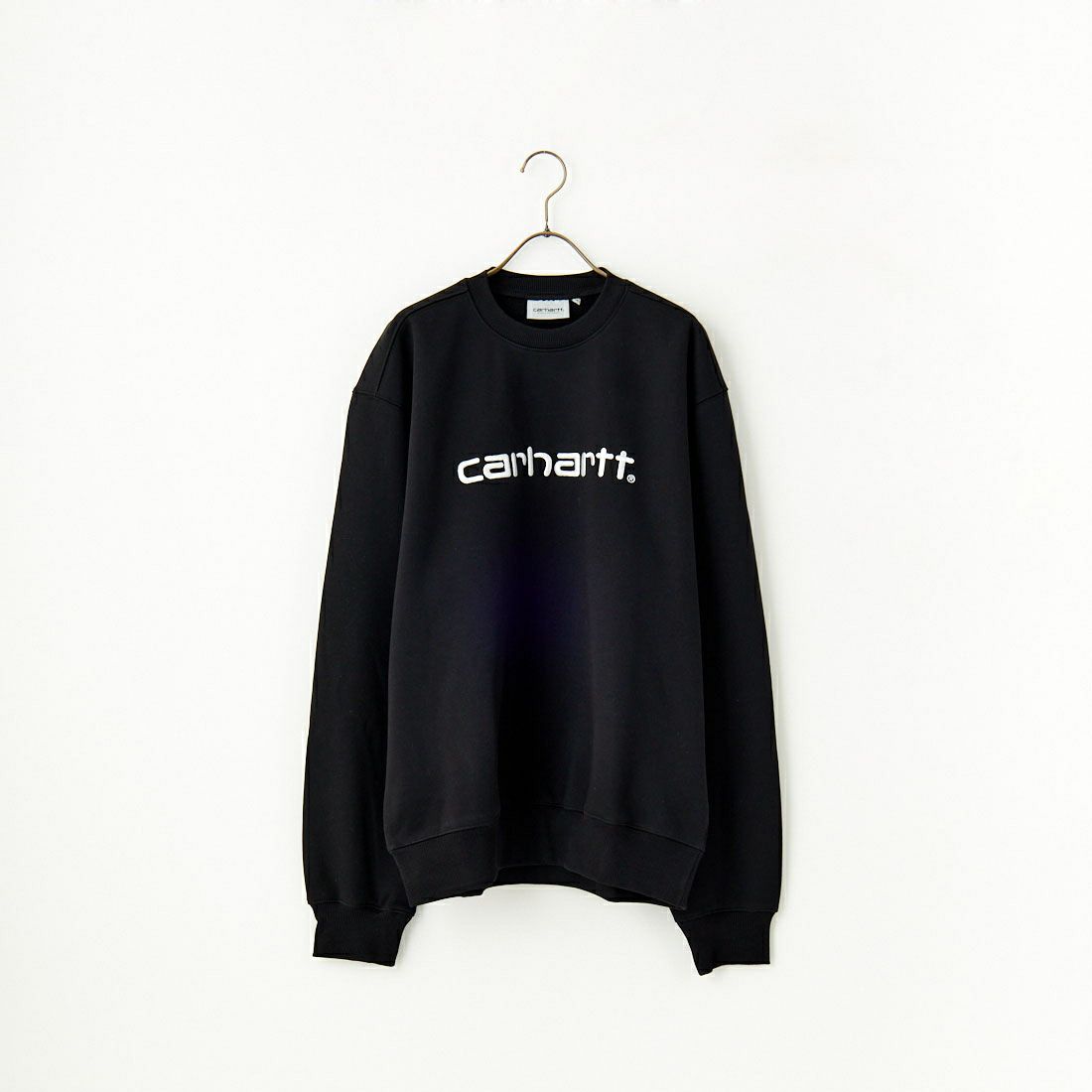 carhartt WIP [カーハートダブリューアイピー] カーハートスウェットシャツ [I030546] BLACK/WHIT