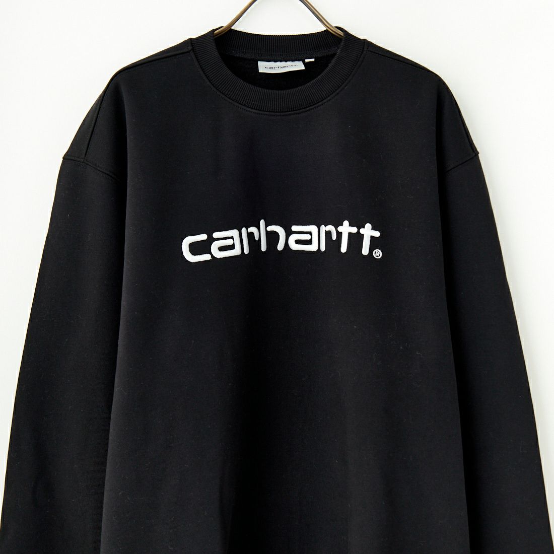 carhartt WIP [カーハートダブリューアイピー] カーハートスウェットシャツ [I030546] BLACK/WHIT