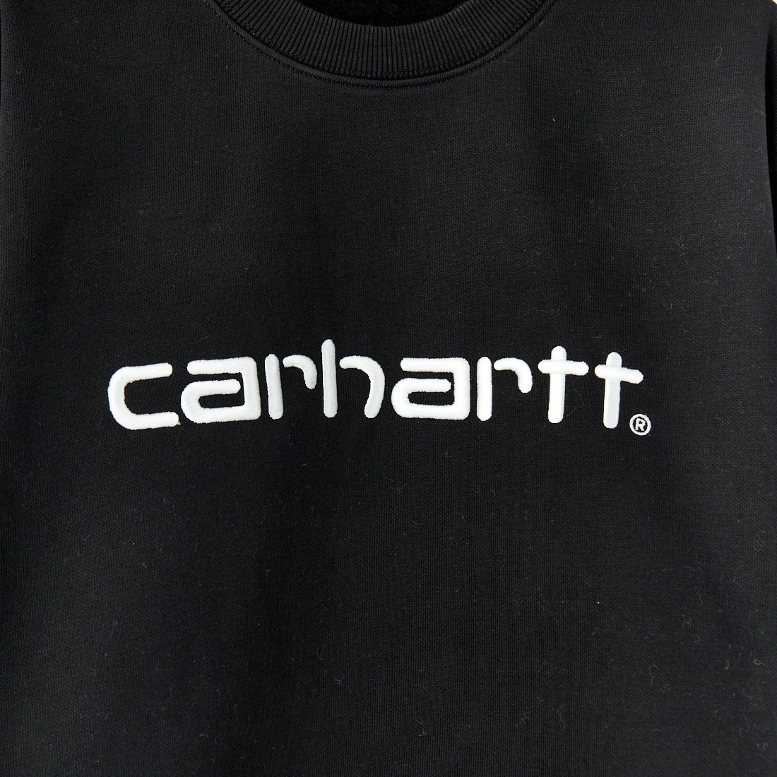 carhartt WIP [カーハートダブリューアイピー] カーハートスウェットシャツ [I030546] BLACK/WHIT