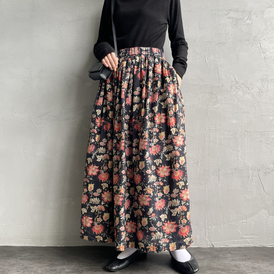 soil [ソイル] ギャザースカート [INSL24735]｜ジーンズファクトリー