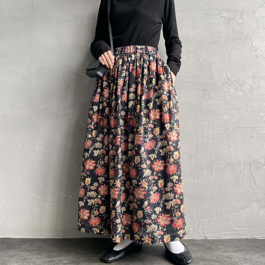 9900 BLK&&モデル身長：160cm 着用サイズ：2&&