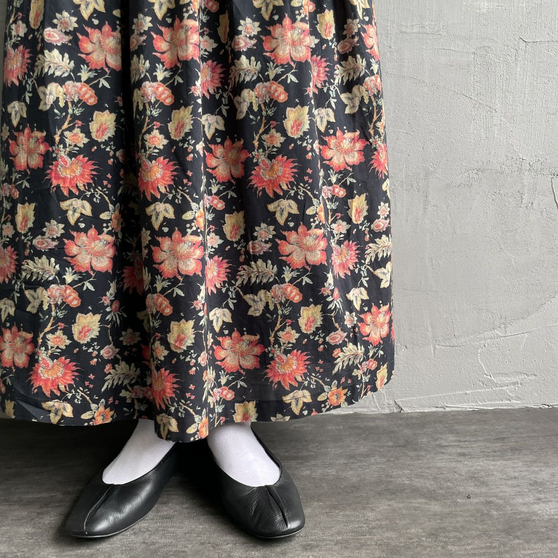 soil [ソイル] ギャザースカート [INSL24735] 9900 BLK