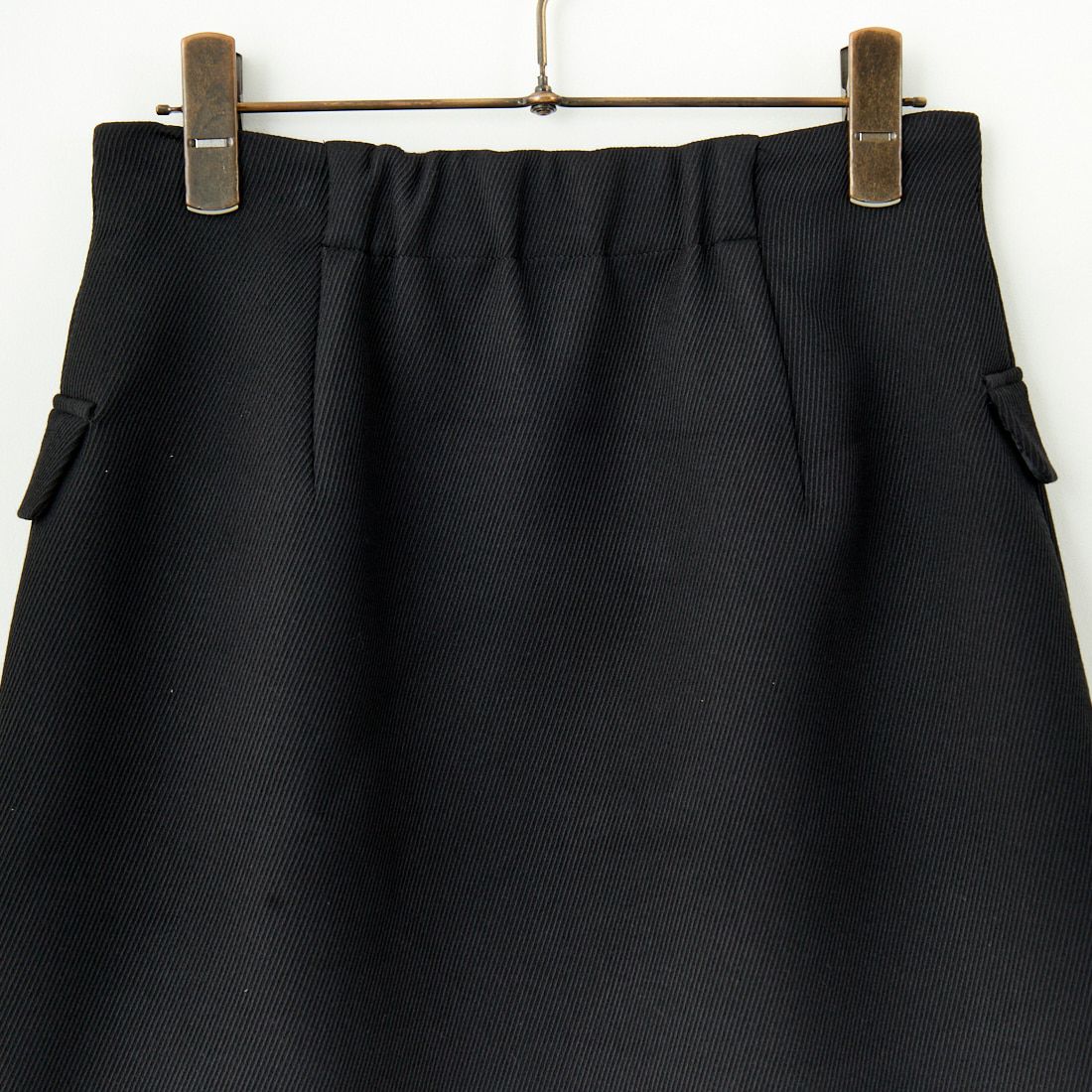 DONEEYU [ドニーユ] フロントZIPショートスカート [U-2013] 040 ﾌﾞﾗｯｸ