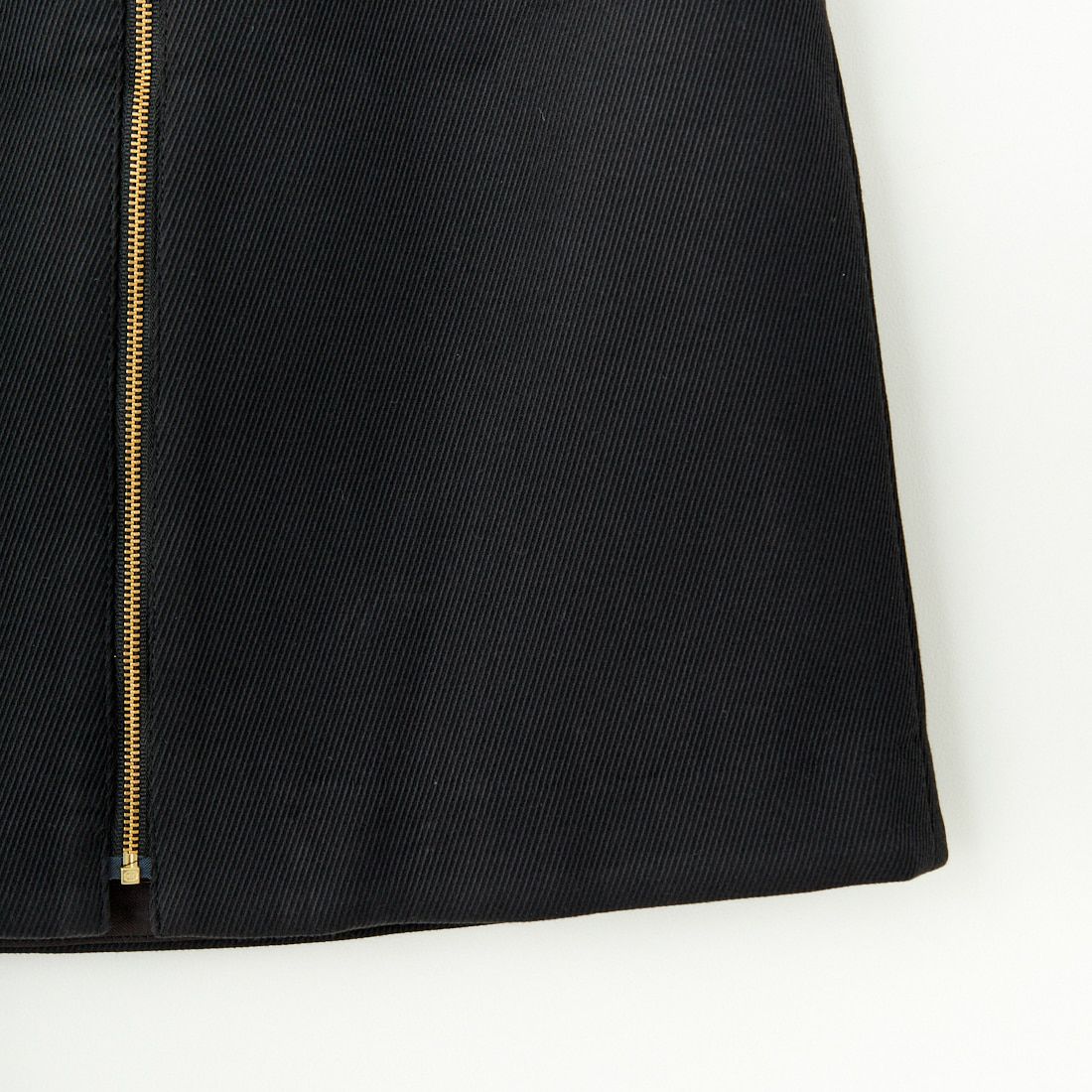 DONEEYU [ドニーユ] フロントZIPショートスカート [U-2013] 040 ﾌﾞﾗｯｸ