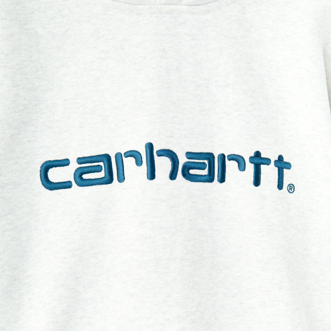 carhartt WIP [カーハートダブリューアイピー] フーデッドカーハートスウェットシャツ [I030547] A.HEA/D.BL