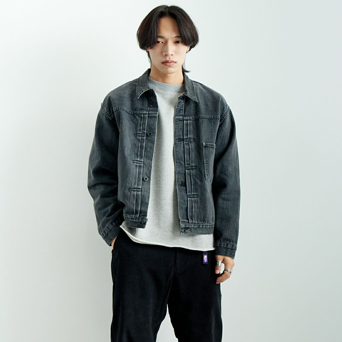 D61S BLK D&&モデル身長：179cm 着用サイズ：5&&