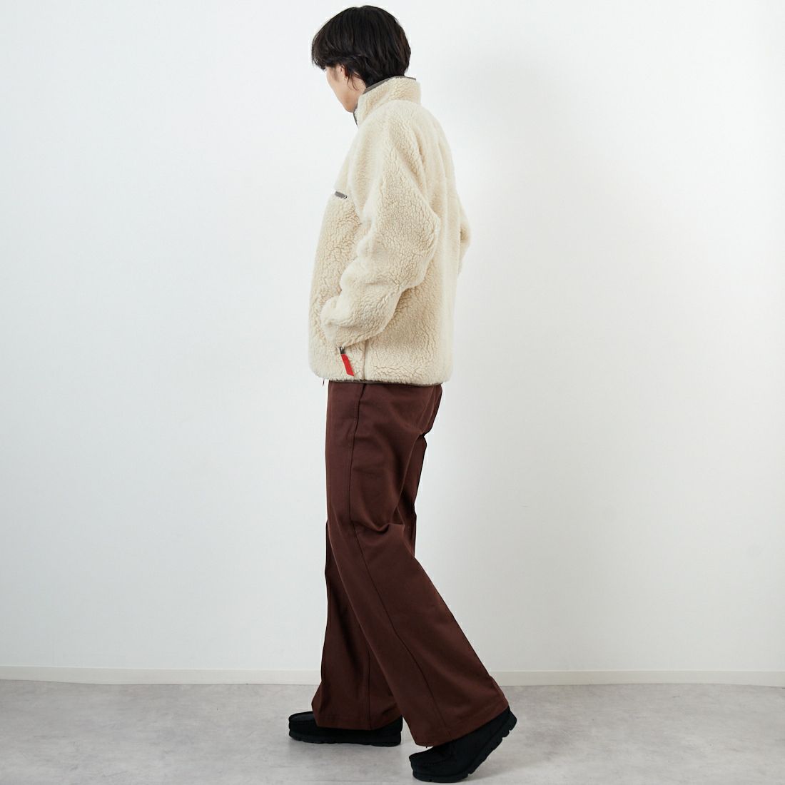 patagonia [パタゴニア] ナチュラル ブレンド レトロカーディガン [20535] DNLM &&モデル身長：179cm 着用サイズ：M&&