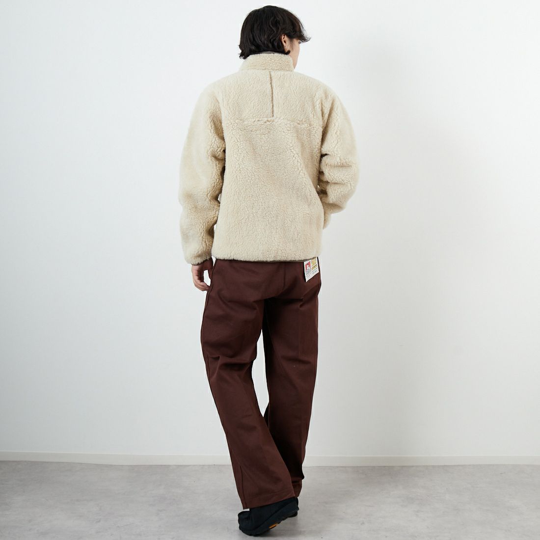 patagonia [パタゴニア] ナチュラル ブレンド レトロカーディガン [20535] DNLM &&モデル身長：179cm 着用サイズ：M&&