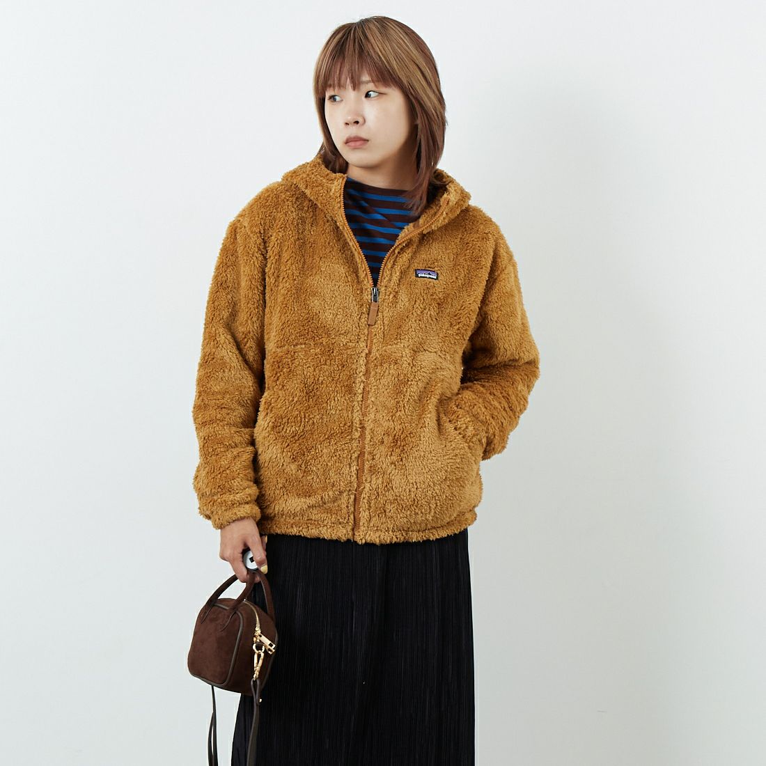 patagonia [パタゴニア] キッズ ロス ガトス フーディ [65486] NESB &&モデル身長：167cm 着用サイズ：KID-XXL&&
