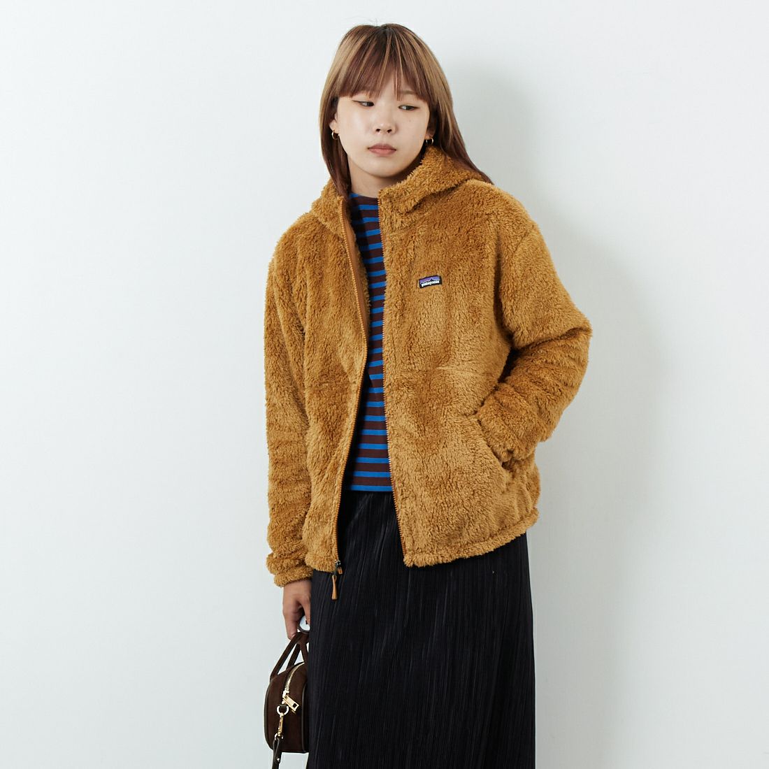 patagonia [パタゴニア] キッズ ロス ガトス フーディ [65486] NESB &&モデル身長：167cm 着用サイズ：KID-XXL&&