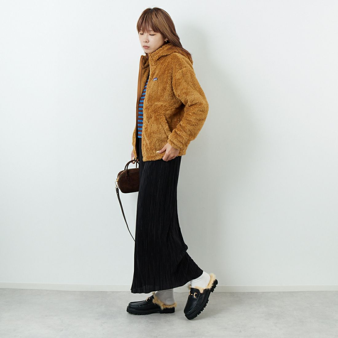 patagonia [パタゴニア] キッズ ロス ガトス フーディ [65486] NESB &&モデル身長：167cm 着用サイズ：KID-XXL&&